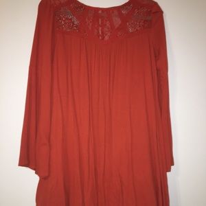 burgandy dress